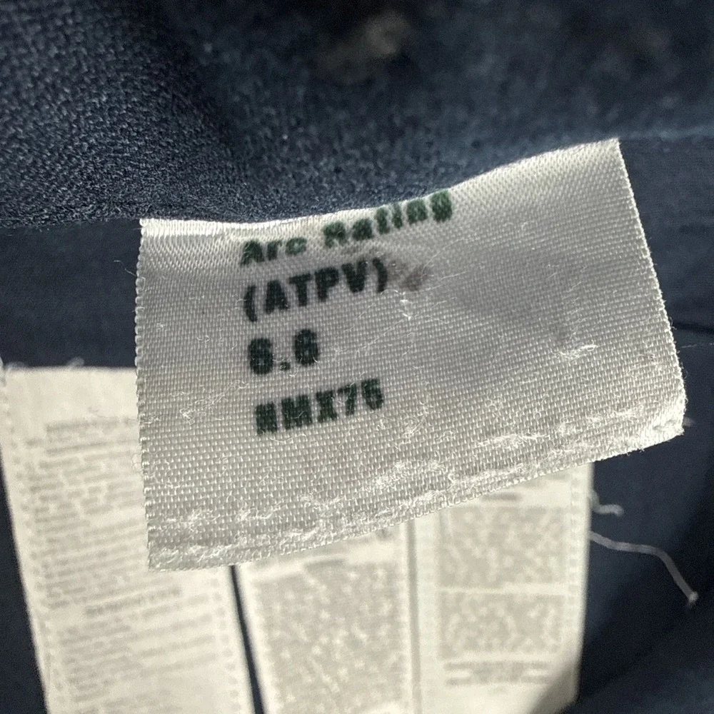 Men's Dark Navy Cargo Pants with Snap Pockets